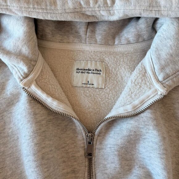 Abercrombie And Fitch Grey Zip 355 D - Picture 3 of 5